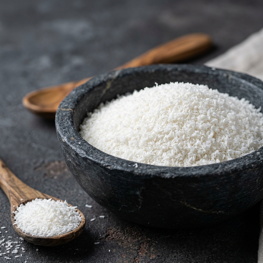 Fine Grade Desiccated Coconut Sample